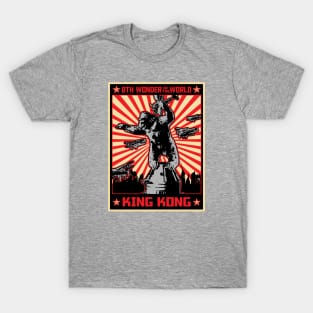 KING KONG 1933 - Propaganda poster T-Shirt